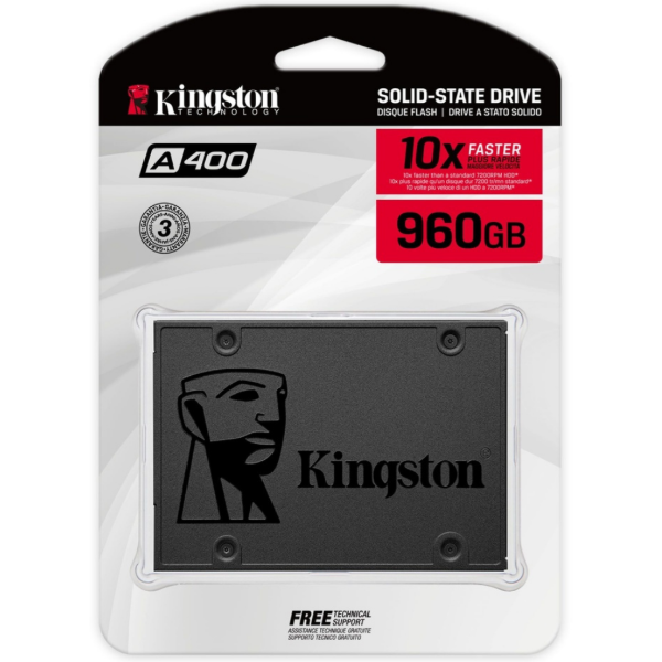 Imagen de Kingston SSD 960gb SATA SA400S37/960G