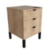 Imagen de Mesa De Luz Frank 3 Cajones