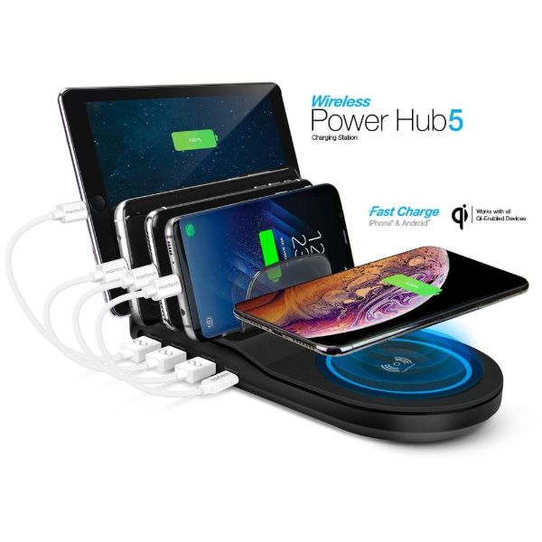 Imagen de Hub de Carga Naztech Inalámbrico y Cableado