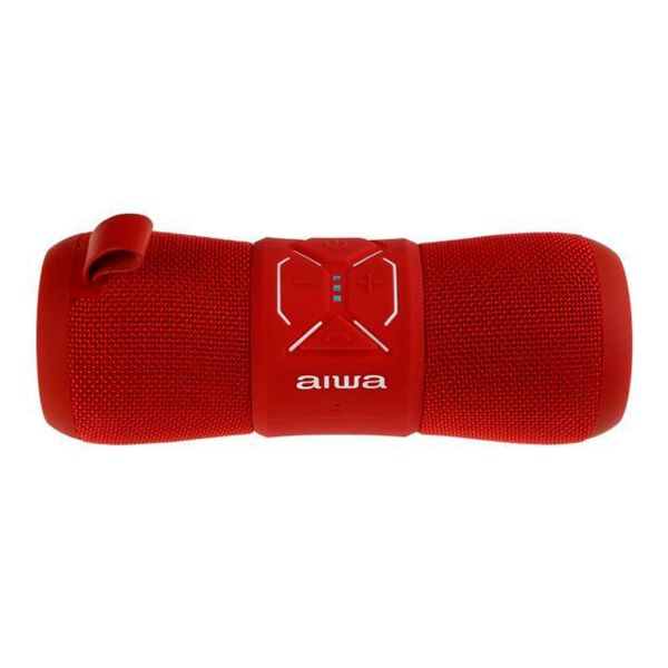 Imagen de Parlante Inalámbrico Bt Aiwa Aw2wpf 12w Rojo