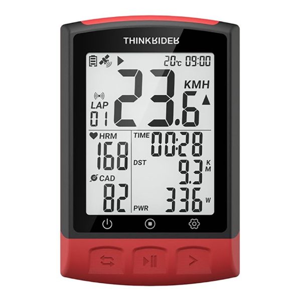 Imagen de Ciclocomputador Thinkrider Bc108 Ipx7 Gps Bluetooth