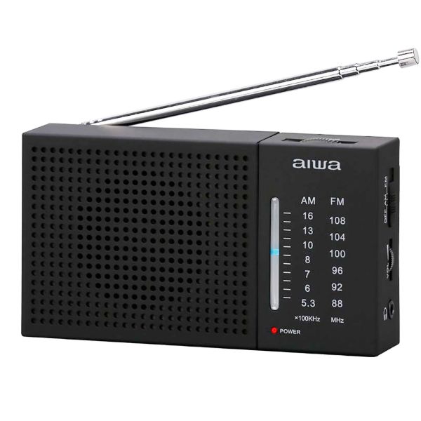 Imagen de Radio Analógico Am Fm Portátil Aiwa Awfml2 0,3w