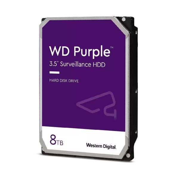 Imagen de Disco Duro Western Digital 8TB Purple Vigilancia SATA