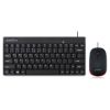 Imagen de Combo Mouse Y Teclado Cableados Perixx 212 Español