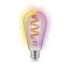 Imagen de Lámpara Led Inteligente Philips Wiz 6,3W ST64 E27 Blanco Y Color