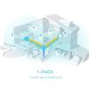 Imagen de Access Point Tp-Link Deco X50 2,4ghz/5ghz Ax3000 Pack x3