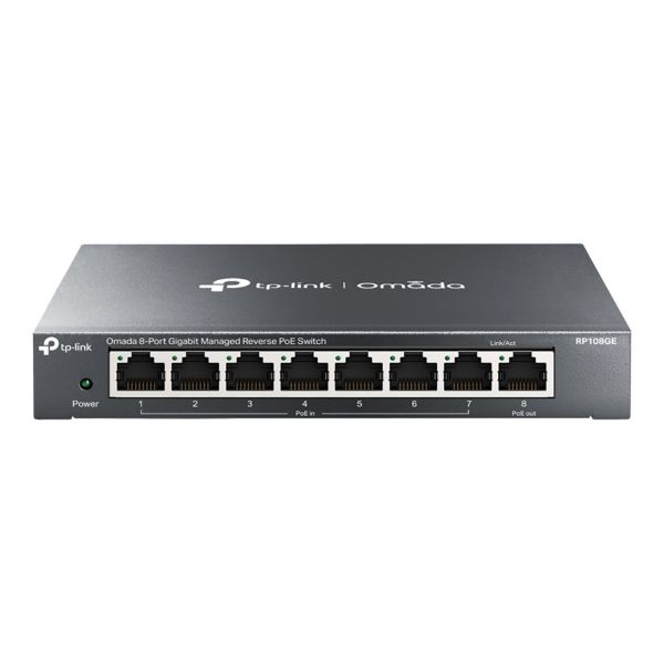 Imagen de Switch De Escritorio Tp-Link Ts-RP108ge 8 Puertos Gigabit PoE