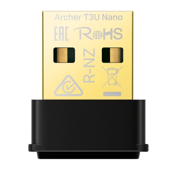 Imagen de Adaptador de Red Tp-Link Usb Archer T3u Nano Dual Band Ac1300
