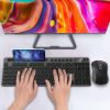 Imagen de Combo Gaming Inalámbrico Marvo KC411W Español