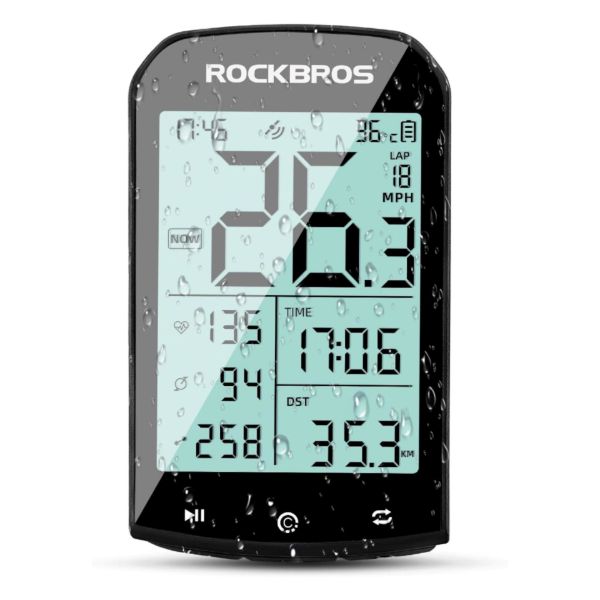 Imagen de Ciclocomputador Rockbros M1 Ipx6 Gps Bluetooth