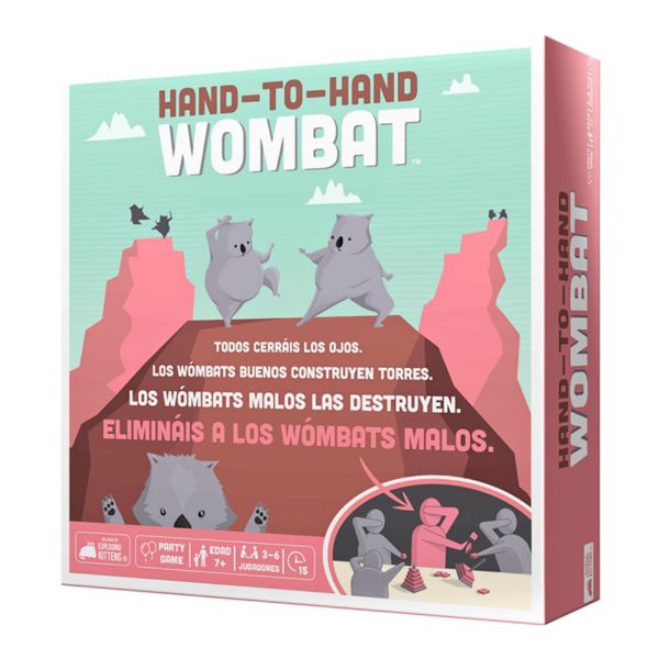 Imagen de Juego De Mesa Exploding Kittens Hand To Hand Wombat +7