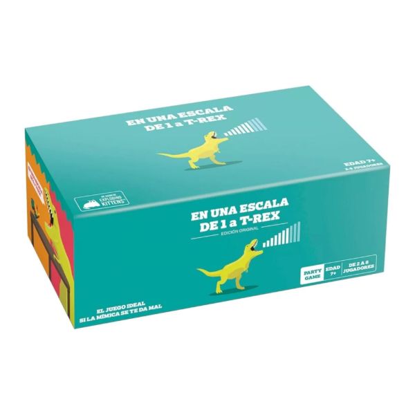 Imagen de Juego De Mesa Exploding Kittens En una Escala del 1 a T-Rex +7