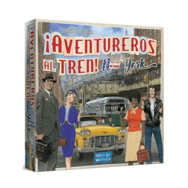 Imagen de Juego de Mesa Asmodee Aventureros Al Tren New York +8