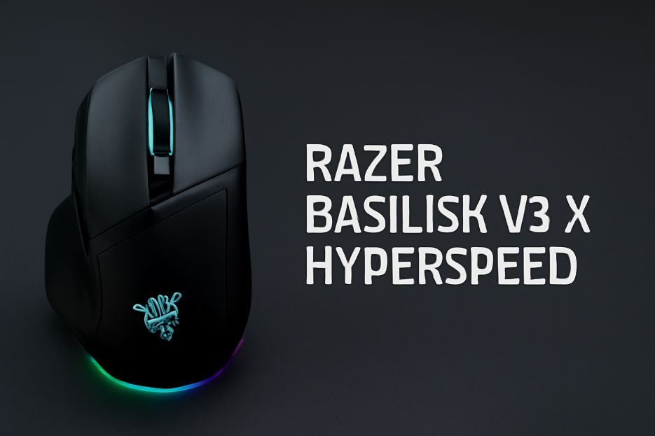 Razer Basilisk V3 X HyperSpeed: Precisión Inalámbrica para Gamers que No Frenan