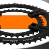 Imagen de Plato Para Cadena De Bicicleta Bucklos 53-39t 10/11/12V