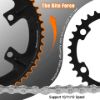 Imagen de Plato Para Cadena De Bicicleta Bucklos 53-39t 10/11/12V