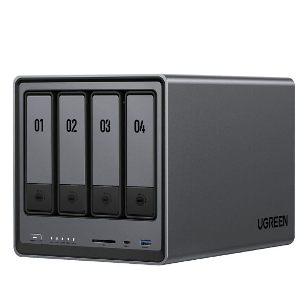 Imagen de Servidor NAS Ugreen DXP4800 Intel N100 4 Bahías 8GB