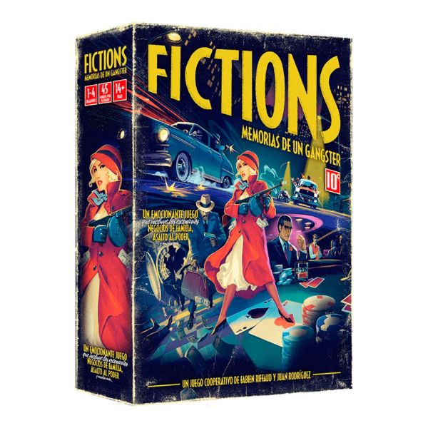 Imagen de Juego De Mesa Ludonova Fictions Memorias De Un Gángster +14