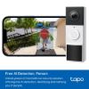 Imagen de Timbre Con Video Tapo D210 Visión Nocturna Wifi 2K