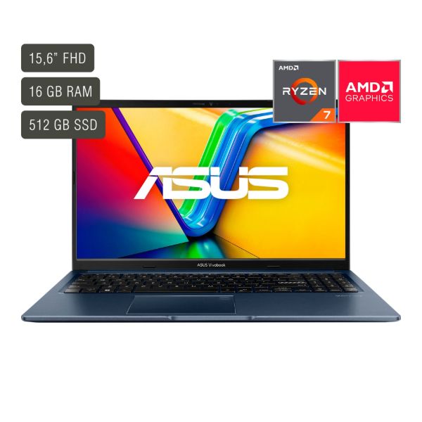Imagen de Notebook Asus Vivobook 15,6'' Ryzen 7 16gb 512gb Win11