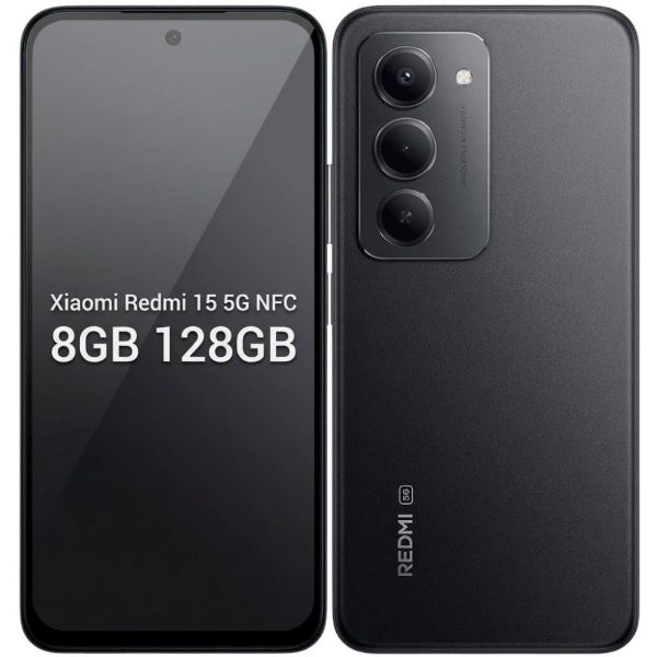 Imagen de Xiaomi Redmi 15 5G NFC 8GB 128GB Cargador y Funda