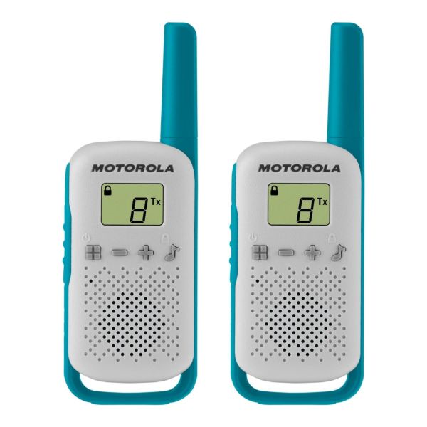 Imagen de Radio 2 Vías Motorola T114 25km 22 Canales Pack x2