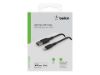 Imagen de Belkin BoostCharge - Cable Lightning - Lightning macho a USB macho - 2 m - negro