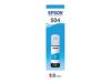 Imagen de Epson 504 - 70 ml - cián - original - recarga de tinta - para EcoTank L4150, L4260, L6161, L6171, L6191, L6270