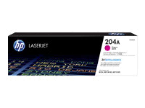Imagen de HP 204A - Magenta - original - LaserJet - cartucho de tóner (CF513A) - para Color LaserJet Pro M154a, M154nw, MFP M180n, MFP M180nw