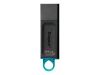 Imagen de Kingston DataTraveler Exodia - Unidad flash USB - 64 GB - USB 3.2 Gen 1 - negro con turquesa