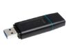 Imagen de Kingston DataTraveler Exodia - Unidad flash USB - 64 GB - USB 3.2 Gen 1 - negro con turquesa