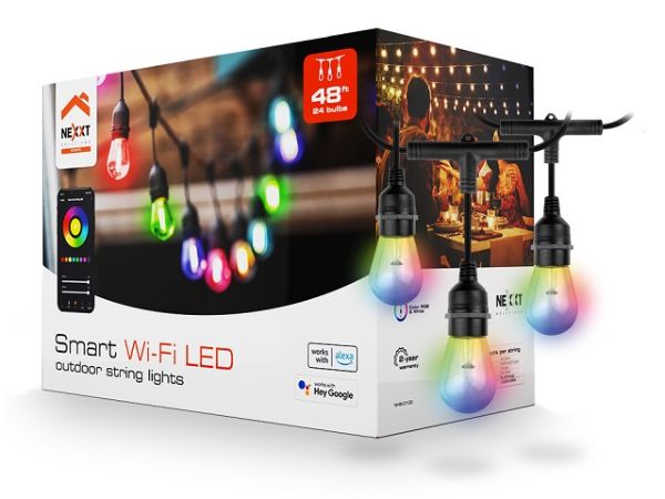 Imagen de Nexxt Solutions Connectivity - RGB 24 Bulbs/48ft