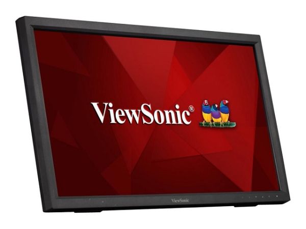 Imagen de ViewSonic TD2223 - Monitor LED - 22" (21.5" visible) - pantalla táctil - 1920 x 1080 Full HD (1080p) @ 75 Hz - TN - 250 cd/m² - 1000:1 - HDR10 - 5 ms - HDMI, DVI-D, VGA - altavoces