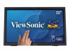 Imagen de ViewSonic TD2223 - Monitor LED - 22" (21.5" visible) - pantalla táctil - 1920 x 1080 Full HD (1080p) @ 75 Hz - TN - 250 cd/m² - 1000:1 - HDR10 - 5 ms - HDMI, DVI-D, VGA - altavoces
