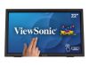 Imagen de ViewSonic TD2223 - Monitor LED - 22" (21.5" visible) - pantalla táctil - 1920 x 1080 Full HD (1080p) @ 75 Hz - TN - 250 cd/m² - 1000:1 - HDR10 - 5 ms - HDMI, DVI-D, VGA - altavoces