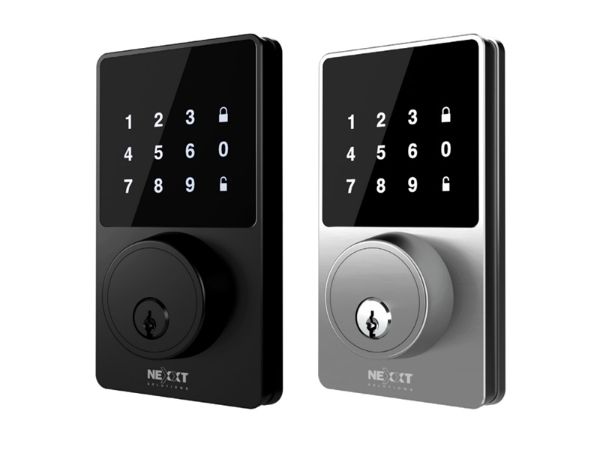 Imagen de Nexxt Solutions Connectivity - Smart doorlock Negro - Material: Policarbonato compuesto por una aleación de zinc