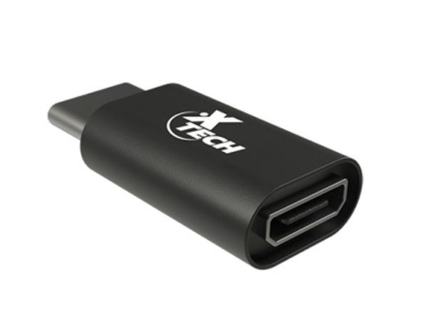 Imagen de Xtech - USB adapter - USB Type C - Micro-USB Type B - Black - XTC-526