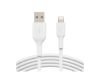 Imagen de Belkin BoostCharge - Cable Lightning - Lightning macho a USB macho - 2 m - blanco