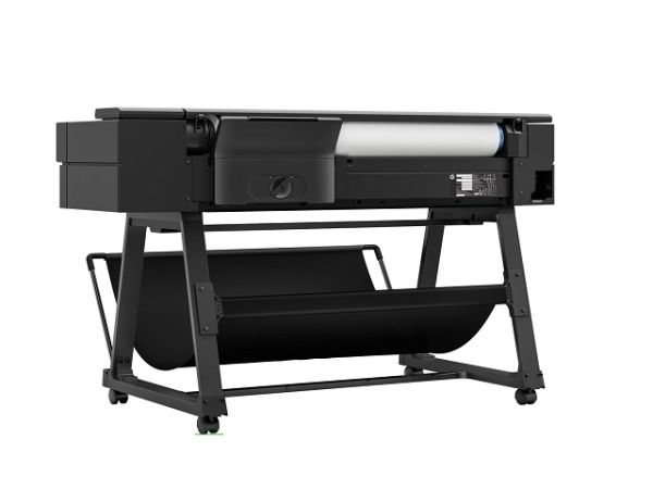 Imagen de HP DesignJet T850 - 36" impresora de gran formato - color - chorro de tinta - Rollo (91,4 cm x 45,7 m) - 2400 x 1200 ppp - hasta 0.42 minutos/página (monocromo) / hasta 0.42 minutos/página (color) - capacidad: 1 rollo - Gigabit LAN, Wi-Fi(n) - cortador