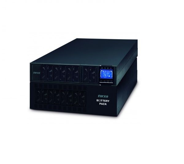 Imagen de Forza Atlas FDC-210KMR - UPS (montaje en rack / externo) - AC 110-300 V - 10000 vatios - 10000 VA - 9 Ah - RS-232, USB - 2U - negro