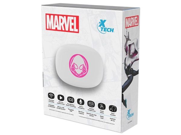 Imagen de Xtech XTH-M701SG - True wireless earphones - Wireless - earbuds Marvel Ghost Spider