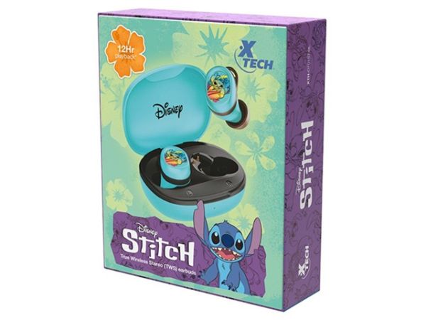 Imagen de Xtech XTH-D701ST-BL - True wireless earphones - Wireless - earbuds Disney Stich Blue