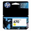 Imagen de HP 670 - Amarillo - original - Ink Advantage - cartucho de tinta - para Deskjet Ink Advantage 3525, Ink Advantage 46XX, Ink Advantage 5525, Ink Advantage 6525