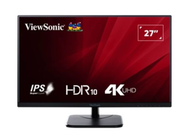 Imagen de ViewSonic VA2756-4K-MHD 27" Monitor IPS (3840x2160) UHD 60Hz