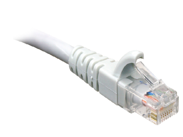 Imagen de Nexxt - Cable de interconexión - RJ-45 (M) a RJ-45 (M) - 2.1 m - UTP - CAT 6a - trenzado - gris