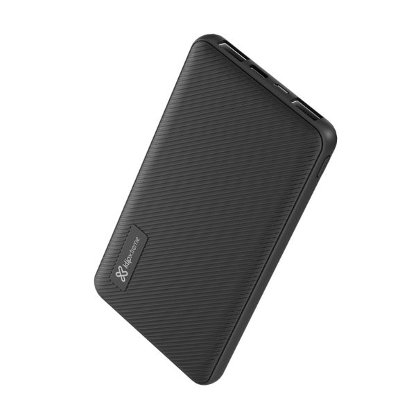 Imagen de Klip Xtreme - Power bank - 24 pin USB-C / 5 pin Micro-USB Type B - 24 pin USB-C / 2 x 4 pin USB Type A - Lithium polymer - Para Smartphones - 10.000 mAh