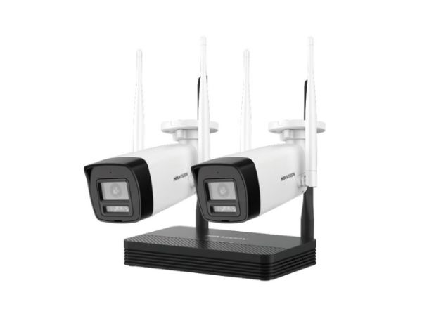 Imagen de Hikvision - Surveillance camera - Indoor / Outdoor - 2MP H.265 TWO bullet WiFi NVS