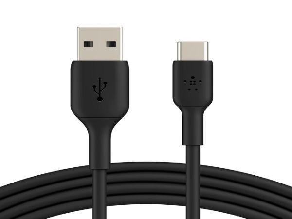 Imagen de Belkin BoostCharge - Cable USB - 24 pin USB-C (M) a USB (M) - 1 m - negro