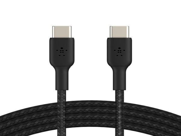 Imagen de Belkin BoostCharge - Cable USB - 24 pin USB-C (M) a 24 pin USB-C (M) - 1 m - negro