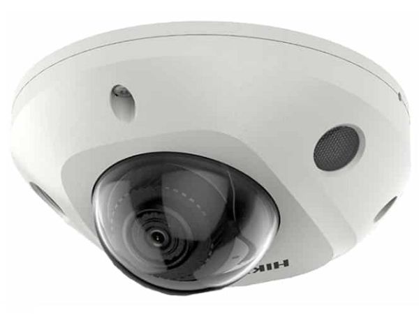 Imagen de Hikvision Pro Series (All) DS-2CD2543G2-IWS - Cámara de vigilancia de red - cúpula - para exteriores - contra polvo/vandalismo/agua - color (Día y noche) - 4 MP - 2688 x 1520 - montaje M12 - iris fijo - focal fijado - audio - inalámbrico - Wi-Fi - LAN 10/100 - MJPEG, H.264, H.265, H.265+, H.264+ - CC 12 V/PoE Clase 3